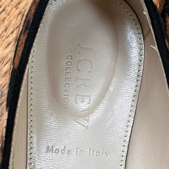 JCrew Collection Calf Hair Janey Ballet Flat in leopard, 5H - Picture 6 of 16